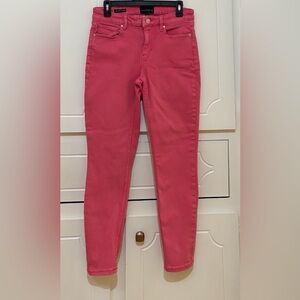 White House Black Market Pink Skinny Jeans